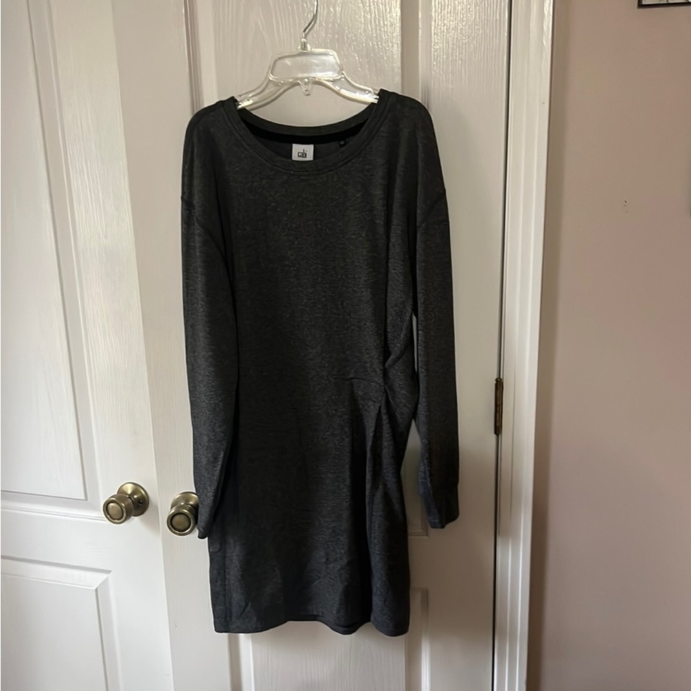 Cabi gray dress